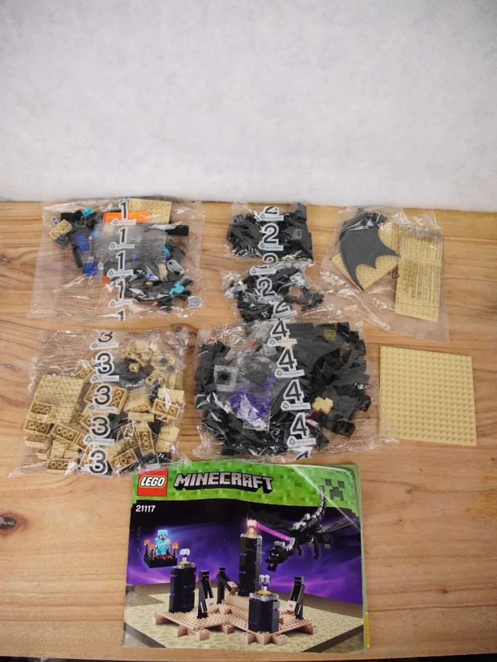 LEGO Minecraft The Ender Dragon Set 21117 Complete With Instructions Sealed